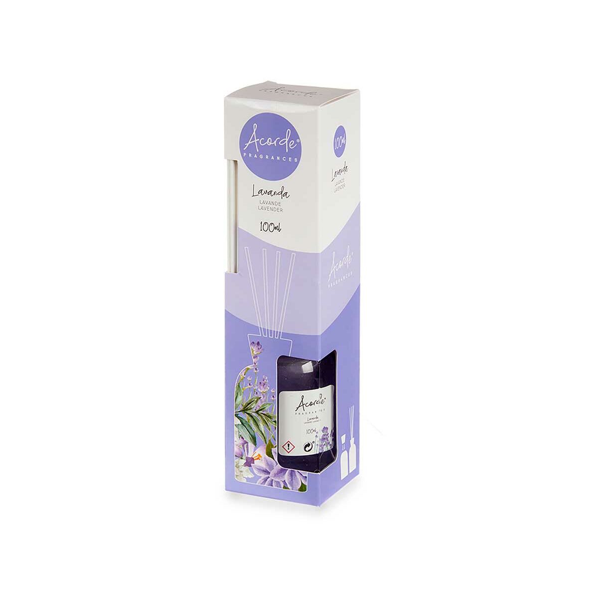 Parfyme pinner Acorde Lavendel 100 ml (12 enheter)